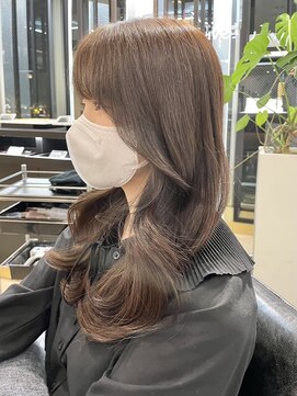 ラブクロムトーキョー オモテサンドウ(LOVECHROME OMOTESANDO) 美髪髪質改善トリートメント縮毛矯正グレージュカラー