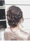 ヘアセット/ヘアアレンジ/ハーフアップ/ポニーテール/アップ