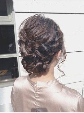 アンブルリュクス 中野(amble luxe) ヘアセット/ヘアアレンジ/ハーフアップ/ポニーテール/アップ