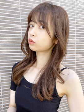 アルバム 池袋(ALBUM) 韓国風くびれヘア_ショコラアッシュヘルシースタイル_58722