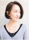 大人シック×ワンレングス×つや髪