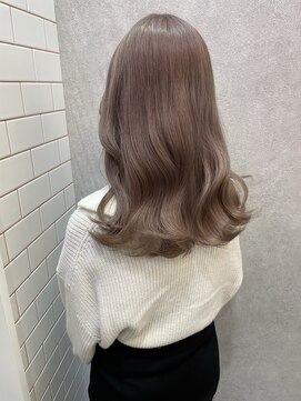 ロンド レア 天神大名店(Lond Le’a) イメチェンヘアスタイル美髪のススメワイドバングブルーブラック