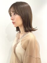 大人可愛い/ミディアム/レイヤー/20代30代40代/銀座