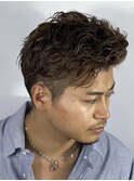 ビジネスパーマ×ツーブロック