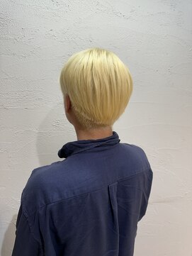 アジールヘア 池袋東口店(agir hair) 10代20代30代メンズ抜きっぱなしカラーブリーチ2回～池袋