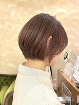 ビュートリアム265(BEAUTRIUM 265)&nbsp;ミニボブ あごラインボブ 丸みショートボブ 顔周りレイヤーボブ