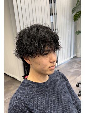 ルースト 京都四条大宮店(ROOST) 波打パーマで作る''シースルーマッシュ''