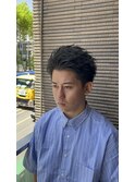 スパイキーショート/メンズショート/アップバング