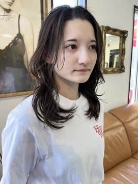 コレットヘア(Colette hair) sheer gray .*。