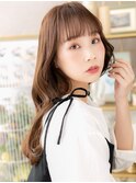 シースルーバングくせ毛風ニュアンスパーマa戸頭20代30代40代