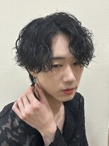 名古屋/メンズカット/メンズパーマ/眉毛/波巻きパーマ