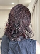 イチエ(icie)&nbsp;20代30代40代　ブロッサムカラー×ウェーブパーマ