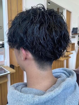 レフラム 亀有駅 亀有北口店(le:fro:m) 黒髪カジュアルパーマ