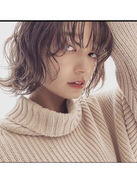 モアナ バイ ラナ 甚目寺店(MoanA BY LANA) アッシュブラック/インナーカラー/透明感/シースルーバンク/前髪