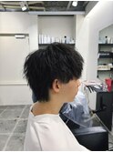 束間マッシュ/メンズカット/ウルフカット