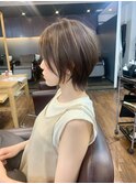 【畑中正敏】丸みショート/小顔ショート/ひし形ショート