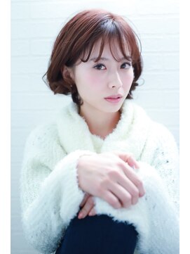 シック(Chic) フェザーバングうる艶髪抜け感ヘア アンニュイヘア冬カラー