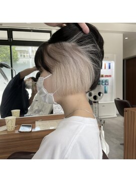 リー 京都西院(Lee) レイヤーカット/ブリーチ/髪質改善/ハイトーン