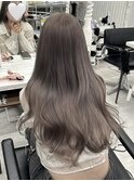 グレージュカラー ミルクティーグレージュ 透明感カラー