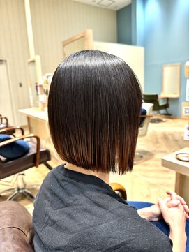 カシータ ヘア リゾート イオンモール熱田店(Casita hair resort) コスメストレート×低アルカリ×ミニボブ×似合わせボブ