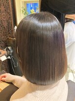 ヘアリゾート粋 ティガ 池袋店(tiga)&nbsp;透明感カラー×似合わせスタイル/グレージュ