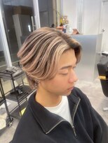 メンズサロン キング 梅田店(Men’s salon K!ng)&nbsp;波巻きツイストスパイラルパーマ/フェザーパーマ/眉毛/メンズ