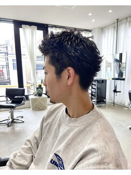 パープル(PURPLE) スパイキーショート/メンズカット/メンズショート