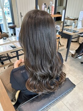 エクファ ヘアエステアンドスパ(ex-fa hair esthe&spa) イメチェン/ホワイトブロンド/外ハネボブ/美髪/草津/南草津