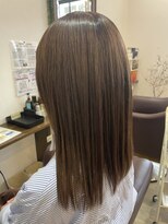 グリーン(Green)&nbsp;明るめ全体カラー&メテオトリートメント