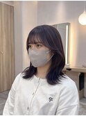 シークレットハイライトでつくるラベンダーカラー