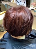 大人女性の似合わせカラー&カット