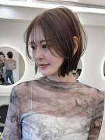 メルバイグラフ 梅田(mel by GRAFF) ふわっと外はねボブ