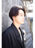 髪型ツイストメンズ渋谷束感ショート人気
