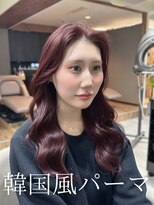 アミー 池袋(Ammy)&nbsp;レイヤーカット/顔周りカット/顔周りレイヤー /韓国風パーマ