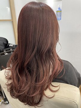 アリアツイン バイ エクラート 池袋西口店(ARiA TWiN by ECLART) チェリーレッド［髪質改善］［縮毛矯正］