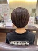大人ショートボブ