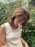 【ちょっと贅沢に】 カット+リタッチカラー+リンケージトリートメント￥7700