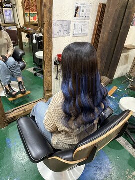 アーティカル(ARTICAL) #プルエクステ #ブルーハイライト