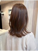 福山人気20代30代40代マロンブラウン艶髪ダメージレスくびれヘア