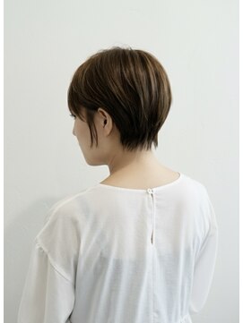ログ(LOG) ナチュラルブラウン◎骨格矯正ショート◎高松