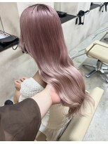 ワンラヴェストヘアオルシェット 長野駅(One Lovest Hair olchette)&nbsp;ピンクベージュ