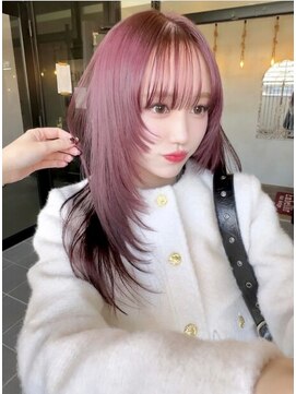 アンベリール(Embellir) ブリーチ、ケアブリーチ　レイヤーカット