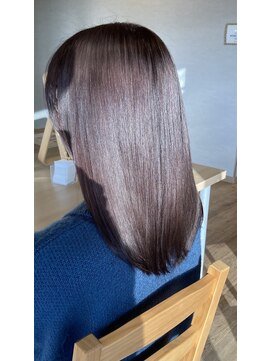 ミルクティーブラウンジュカラーで秋冬カラー！