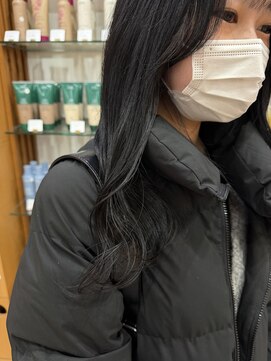 透け感ブラック