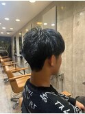 ツーブロックカジュアル束感爽やかカット