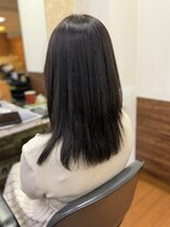 アークスヘアー&nbsp;くびレイヤー前髪ピンクベージュエモージュインナーグレージュ