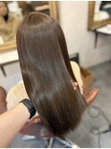 髪質改善プラチナトリートメント×うる艶カラー