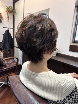 ミレナ(Milena) 艶ショート【髪質改善/レイヤー/ピンクブラウン】