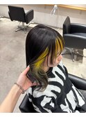 インナーグラデーション似合わせカット