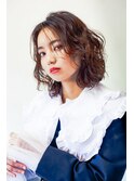 【20,30代ナノバブルカラーでボブでカラーと艶を楽しむ】